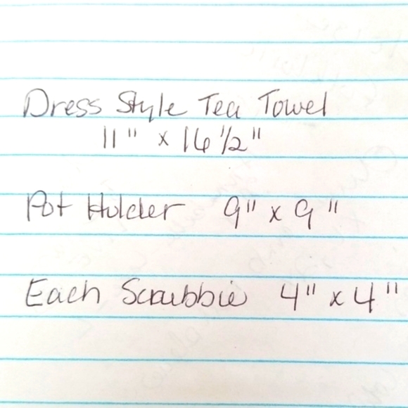 Homemade🇺🇲 Dress Style Tea Towel Bundle (Red Roostr) - Picture 8 of 8